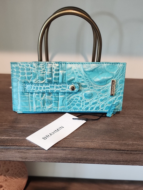 Brahmin Handbags - Brahmin Credit Card Holder – Mermaid Green Melbourne | NWT